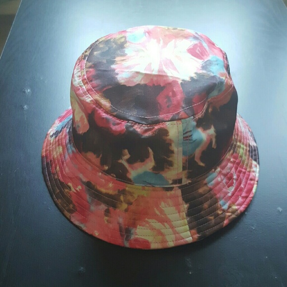 Abstract floral fashion  bucket hat