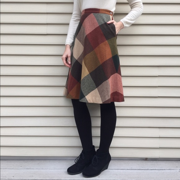 Vintage 1970's A line skirt