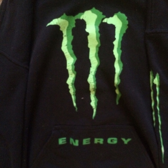 💚PRICE DROP💚MONSTER HOODIE!!💚 - Picture 3 of 3