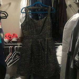 Charming Charlie's large dress black and gold