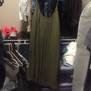 Green dress