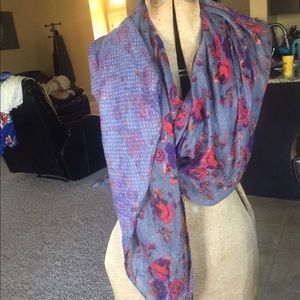 Floral scarf/wrap