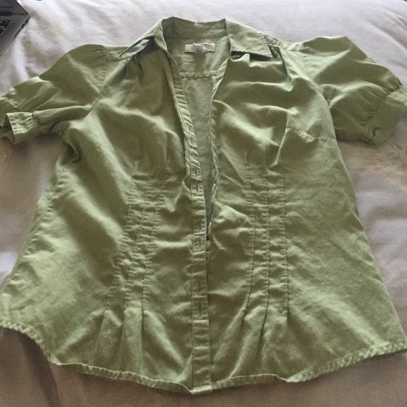 Ann Taylor button blouse