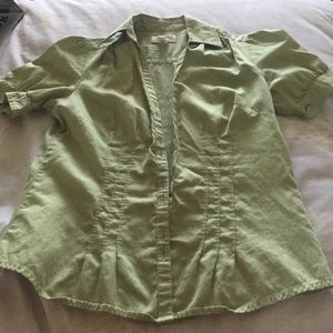 Ann Taylor button blouse
