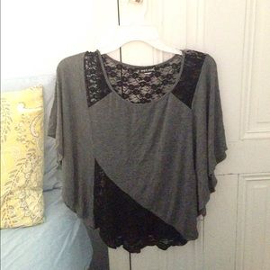 Lace Cut-Out Top