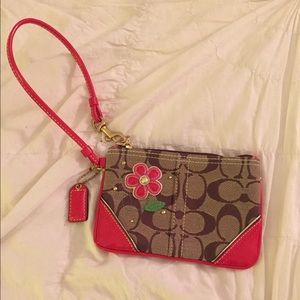 Coach wristlet
