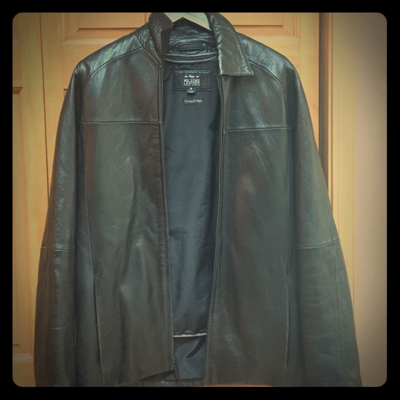 Men's soft leather jacket