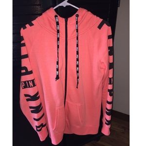 PINK Full Zip Hoodie