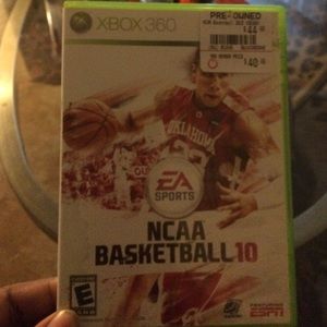 Xbox 360 Version of NCAA Basketball 10