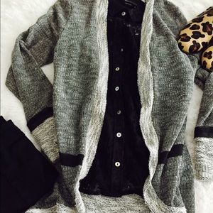 Open cardigan