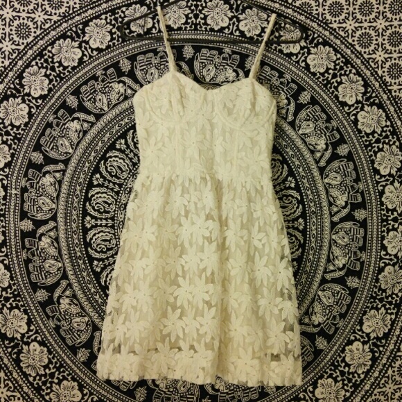 SOLD | Floral Bustier Dress