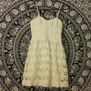 SOLD | Floral Bustier Dress