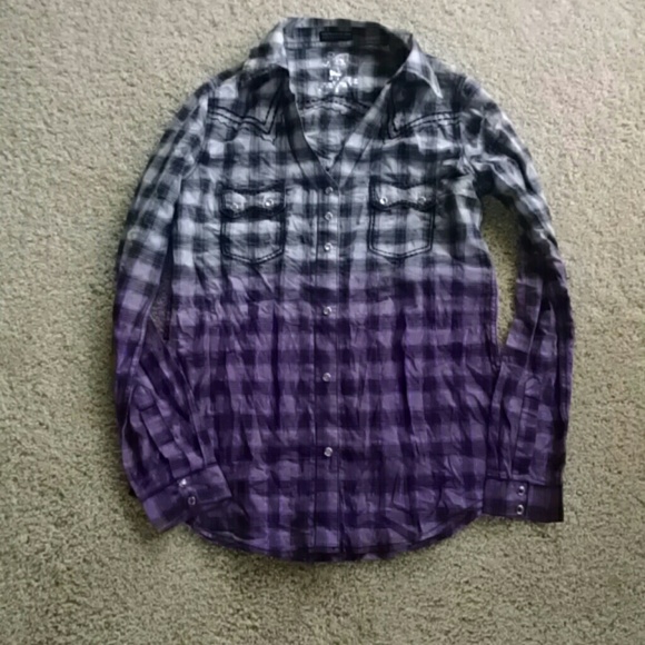 Wrangler Dip-Dye Button Up