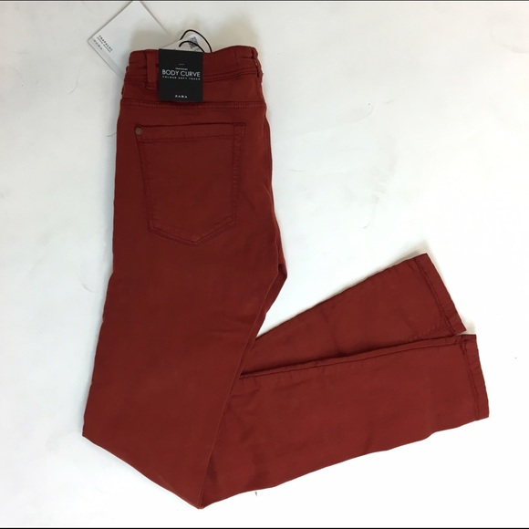 Zara Dark Cherry Jeans