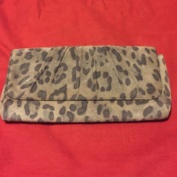 Cheetah Print Lauren Merkin Clutch.