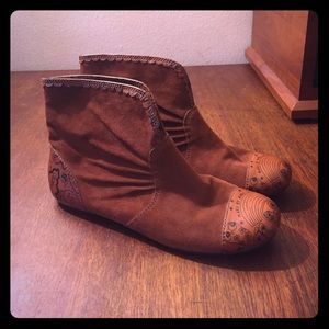 Marc by Marc Jacobs Brown Suede Boots size 38