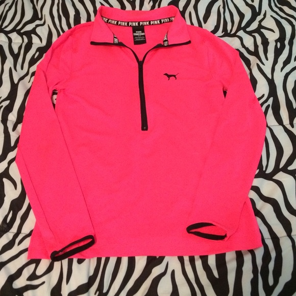 🚫SOLD🚫PINK ultimate zip hoodie 💕💕 - Picture 1 of 3