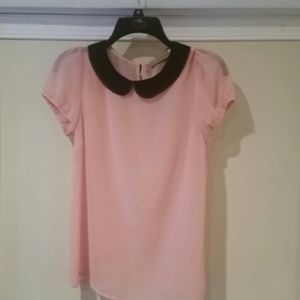 PRINCESS VERA WANG PEACH BLOUSE