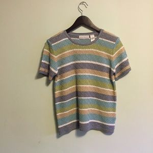 Pastel Seafoam striped T-shirt