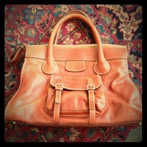 Chloe leather bag authentic