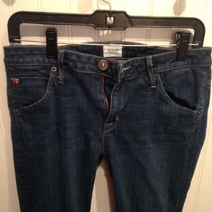Hudson Mid Rise Carly Straight Jeans Size 29