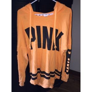 PINK Lightweight Oversized Hoodie