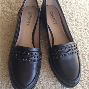 DKNY Loafers Leather Shoes New Size 9/40