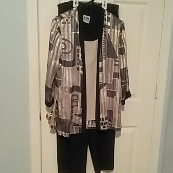 A Navy Pant Suit