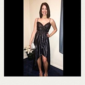 Glamorous High-Low Maxi