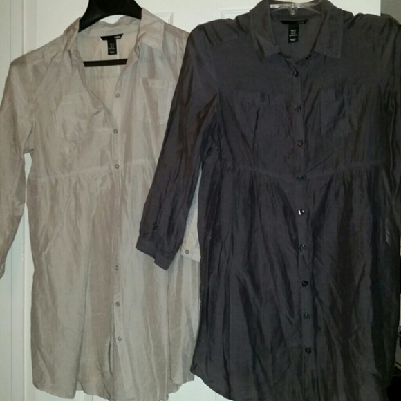 Two H&M blouses