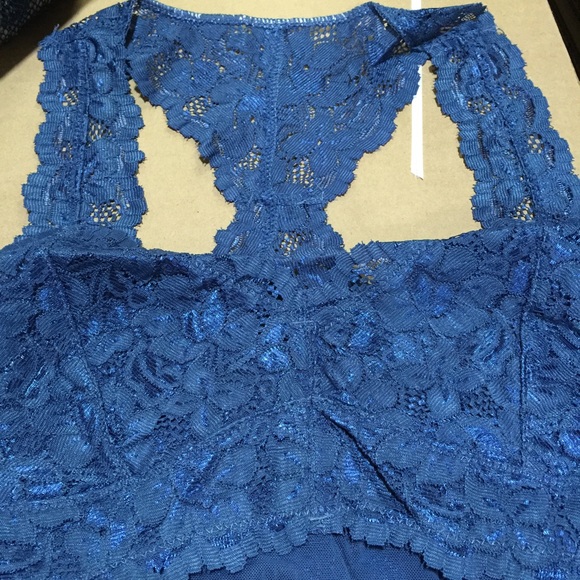 Clearance!!!Racer Back Lace Bralette - Picture 3 of 4