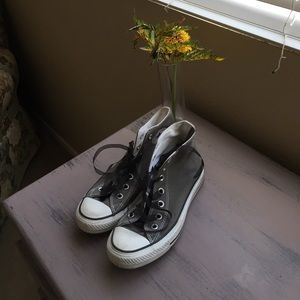 Grey High-top Converse