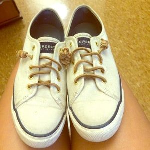 Sperry Seacoast Canvas sneakers size 7.5