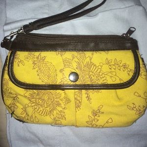 Printed  little wristlet purse