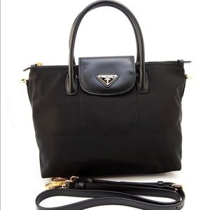 Prada BN2106 Tessuto Saffiano Shopping Tote Bag