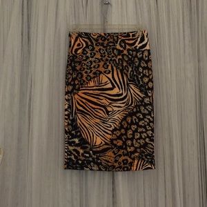 Zebra/Cheeta skirt