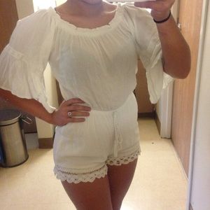 White Romper