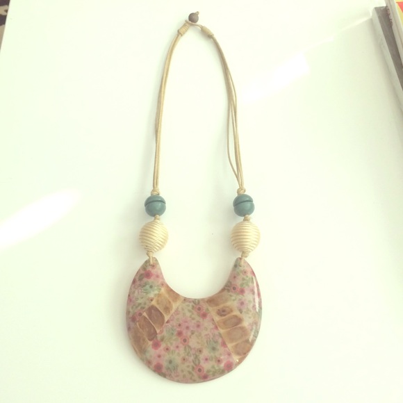 Wooden necklace