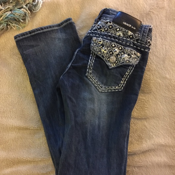 Size 27 Boot Cut Jeans - Picture 3 of 3