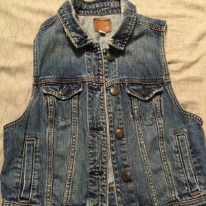 American Eagle Denim Vest