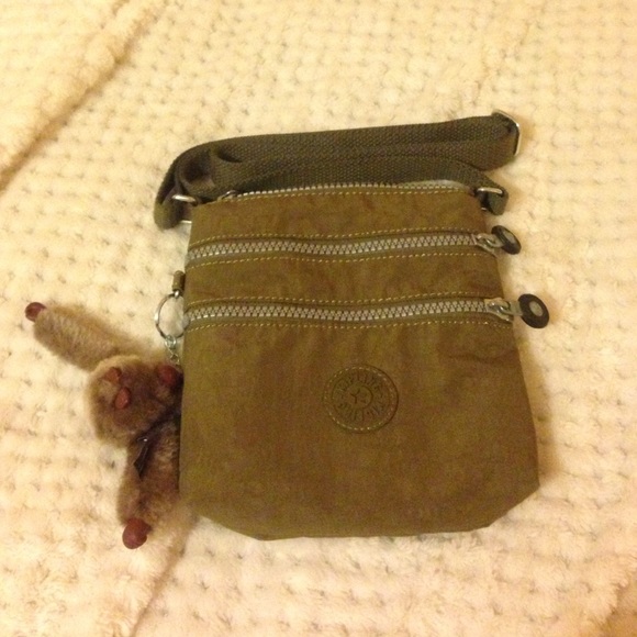 Olive Kipling Cross Body Bag