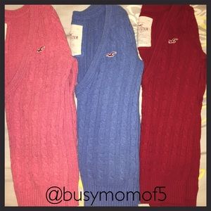 🍂 3 Hollister sweaters 🍁