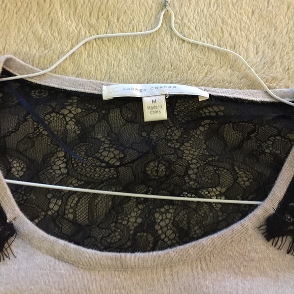 Lauren Conrad Lace Sweater - Picture 2 of 2