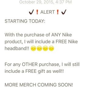 For anyone interested in my listings, free gift!