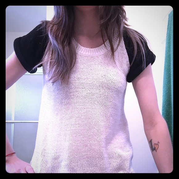 Baseball tee sweater