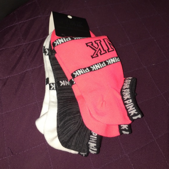 Pink 3 set socks