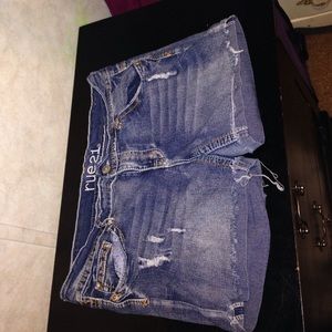 rue 21 denim jean shorts