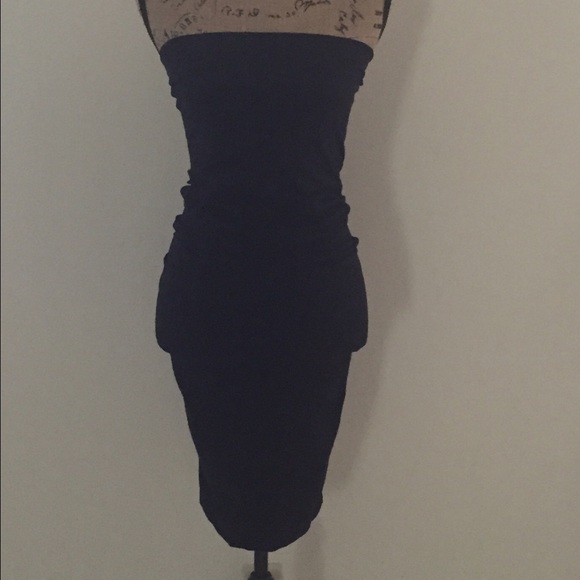 Asos Black Maternity Tube Top dress