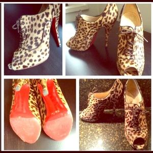 Authentic Christian Louboutin Lady Derby ON HOLD