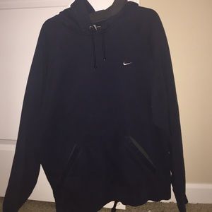 Navy blue nike hoodie